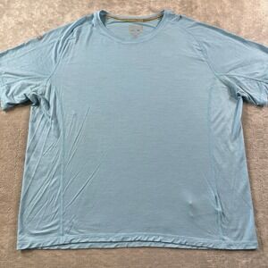 Smartwool Ultralite Shirt Tee Mens XXL Blue Merino Wool Active Outdoor Light